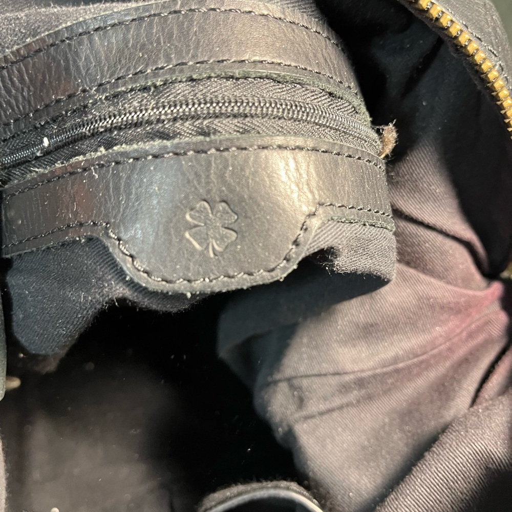 Lucky Brand Black Leather Tote - Picture 8 of 11